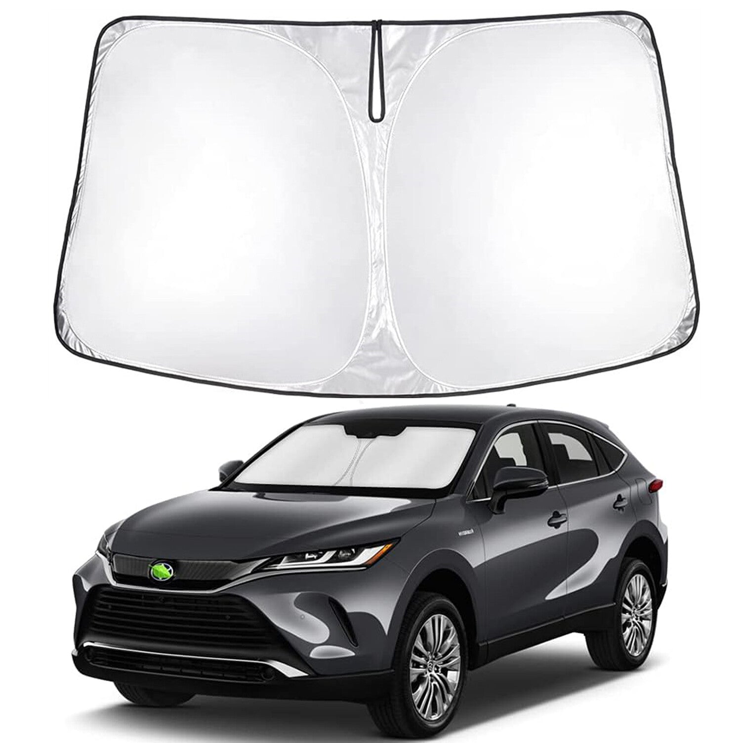 Customized 2009-2016 Venza windshield sunshade with folding mechanism - n