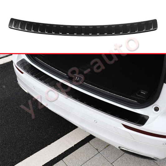 for Volvo XC60 2018-2023 Black titanium Rear Bumper Protector Guard Cover Trim