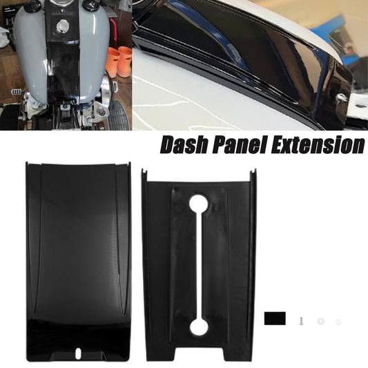 The extended fuel tank cover under the motorcycle dashboard is perfect for chubby for Harley Softail riders. n