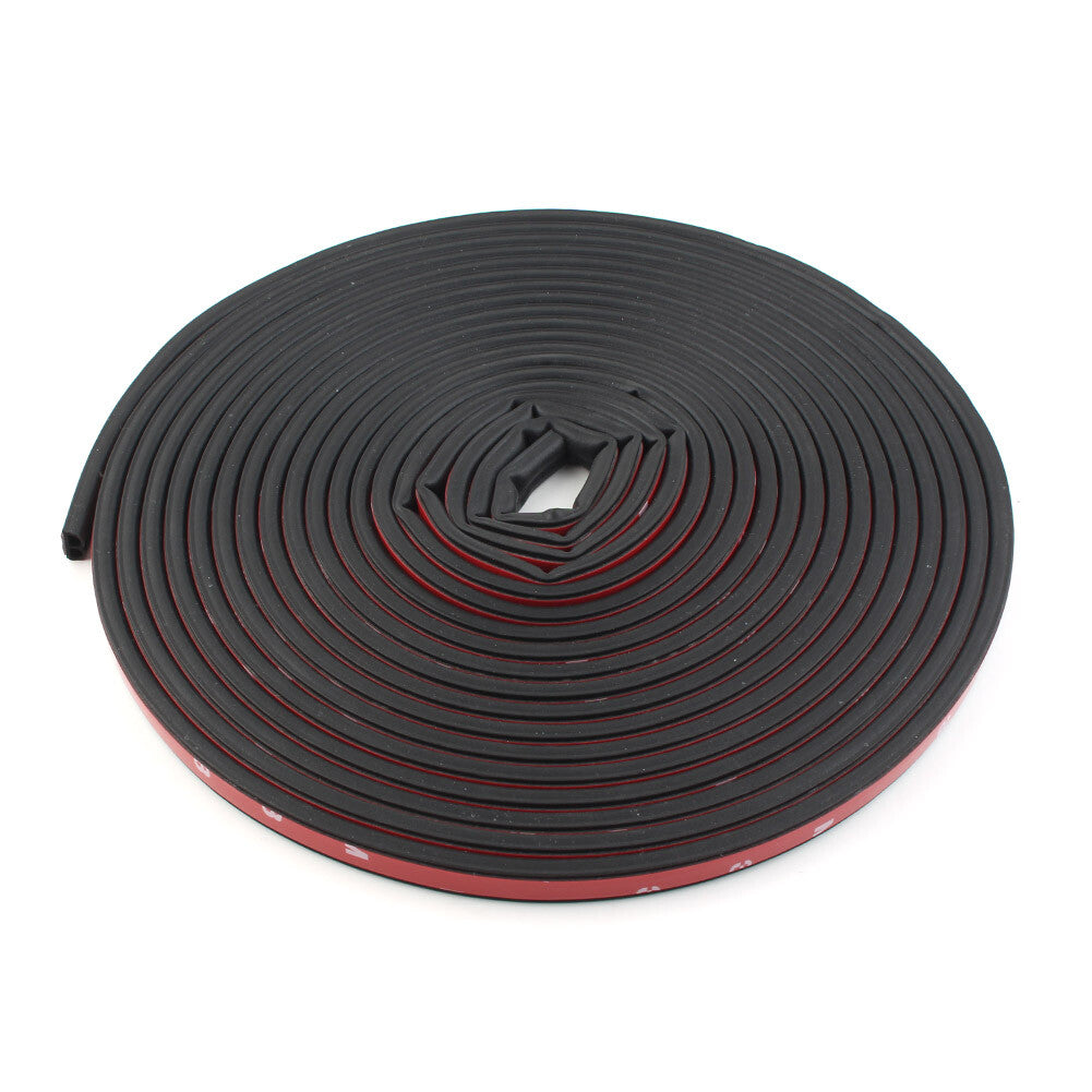 B-Shape Trim 26FT Rubber Strip Universal Car Door Edge Seal Hollow Weather-strip
