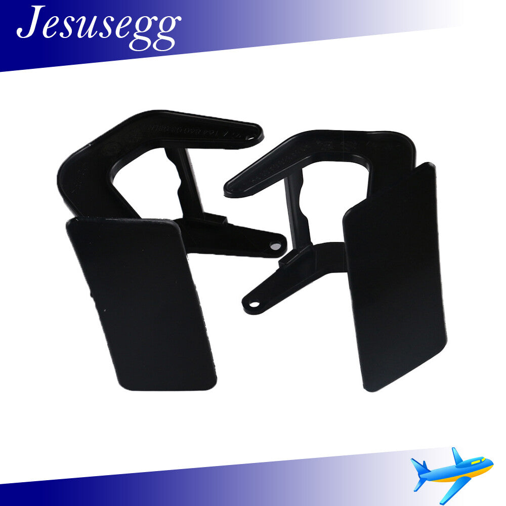 1Pair Front Headlight Washer Cover for Mercedes GL-Class X164 2006-12 Unpainted Q