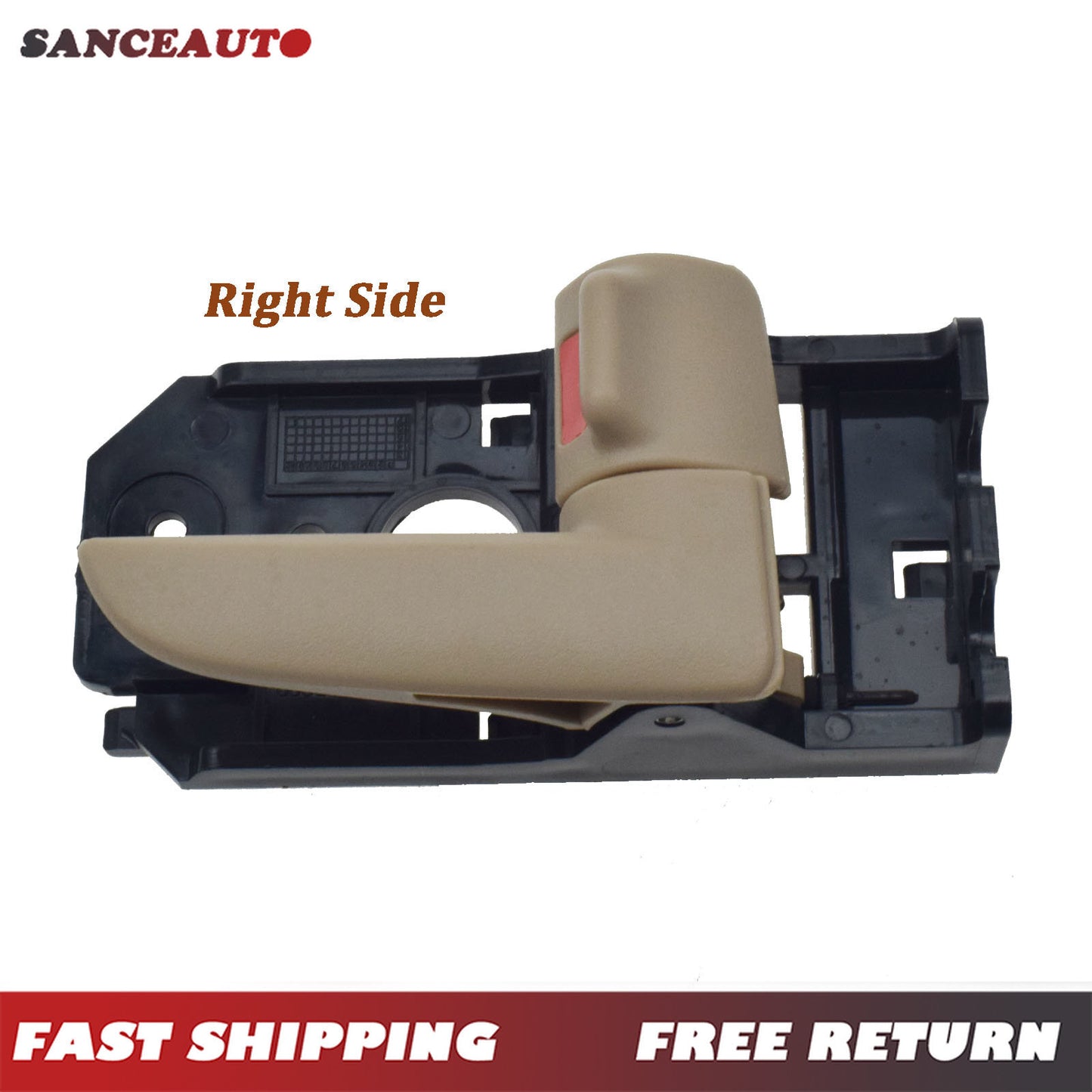 Beige right passenger interior door handle for 2004-2009 for Kia Spectra (brand new) n