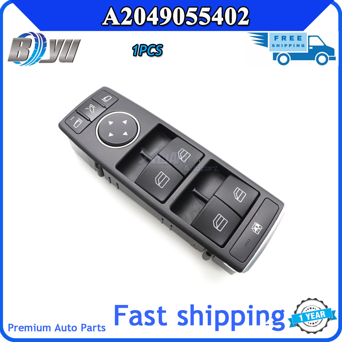 A20499055402 is suitable for W212, E-Class, W204, and C350 power window master switches. v
