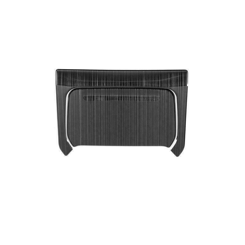 for Volvo XC40 2018-2022 Black titanium central console gear shift panel cover
