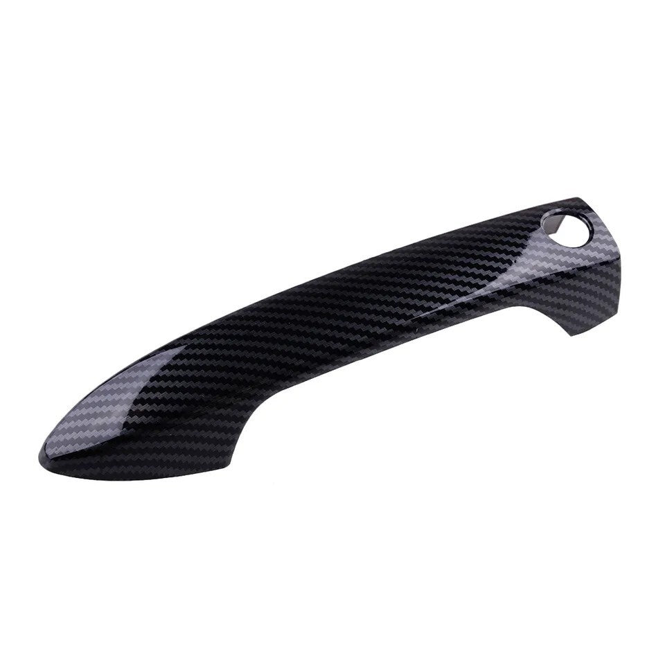 For 13-17 for Honda Accord Coupe Carbon Fiber Side for Smart Door Handle Covers Trims