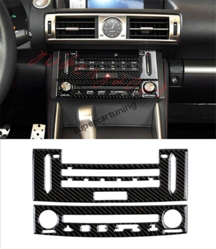 Carbon Fiber Car Interior Kit Cover Trim for Lexus IS250 IS300 IS350 2014-2019