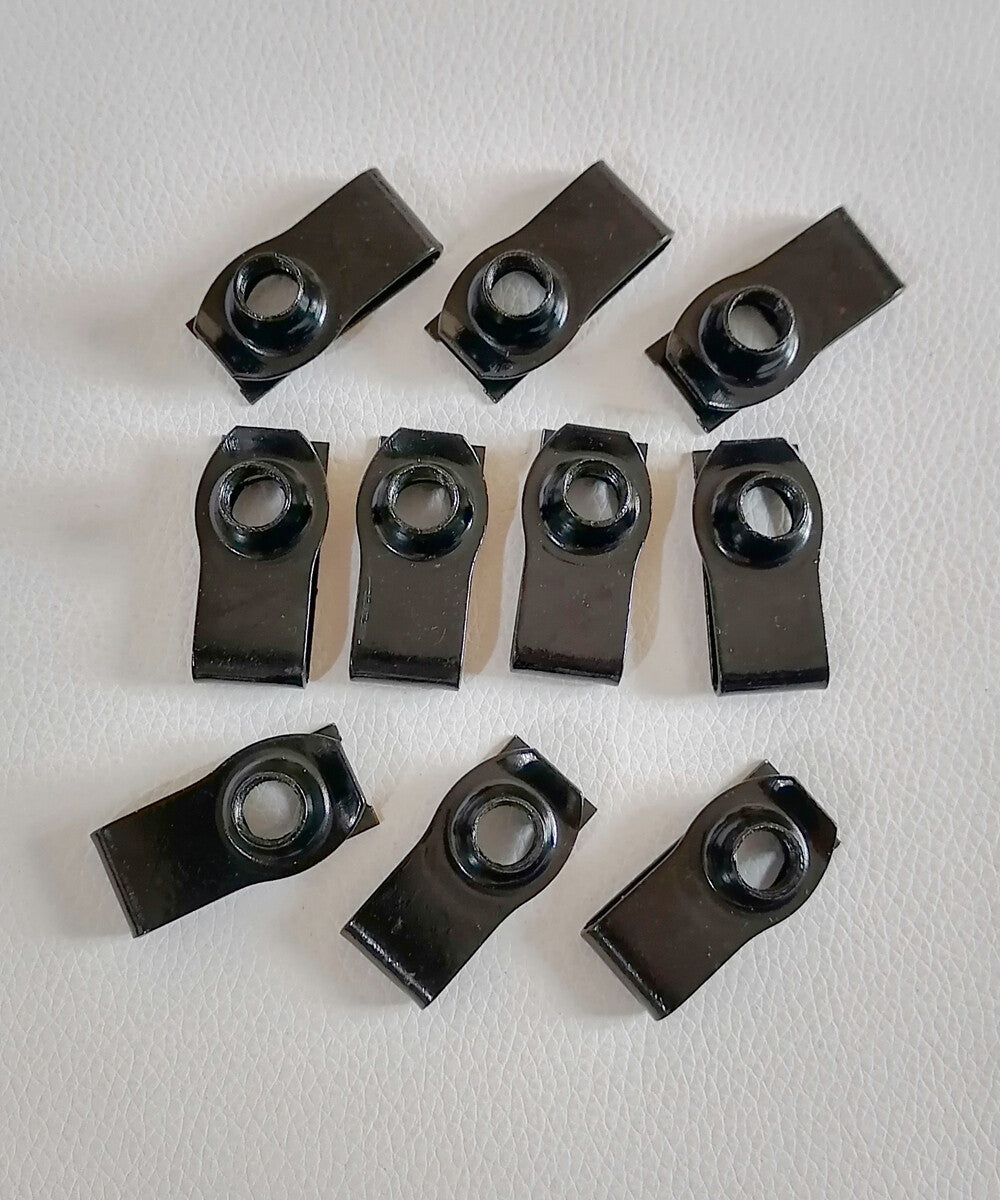 10Pc Extruded Metal U-nut panel Clip M8x1.25,For GM for Chevrolet 11516150,N623343S2