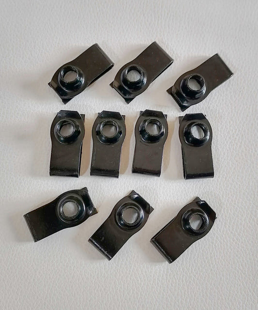 10Pc Extruded Metal U-nut panel Clip M8x1.25,For GM for Chevrolet 11516150,N623343S2