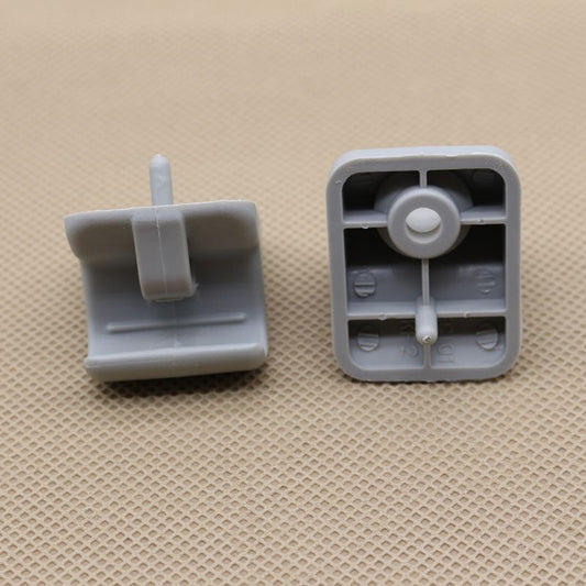2-Pack Gray Sun Visor Clips/Hooks 8523505100OM Suitable for Hyundai I20 2008-2015