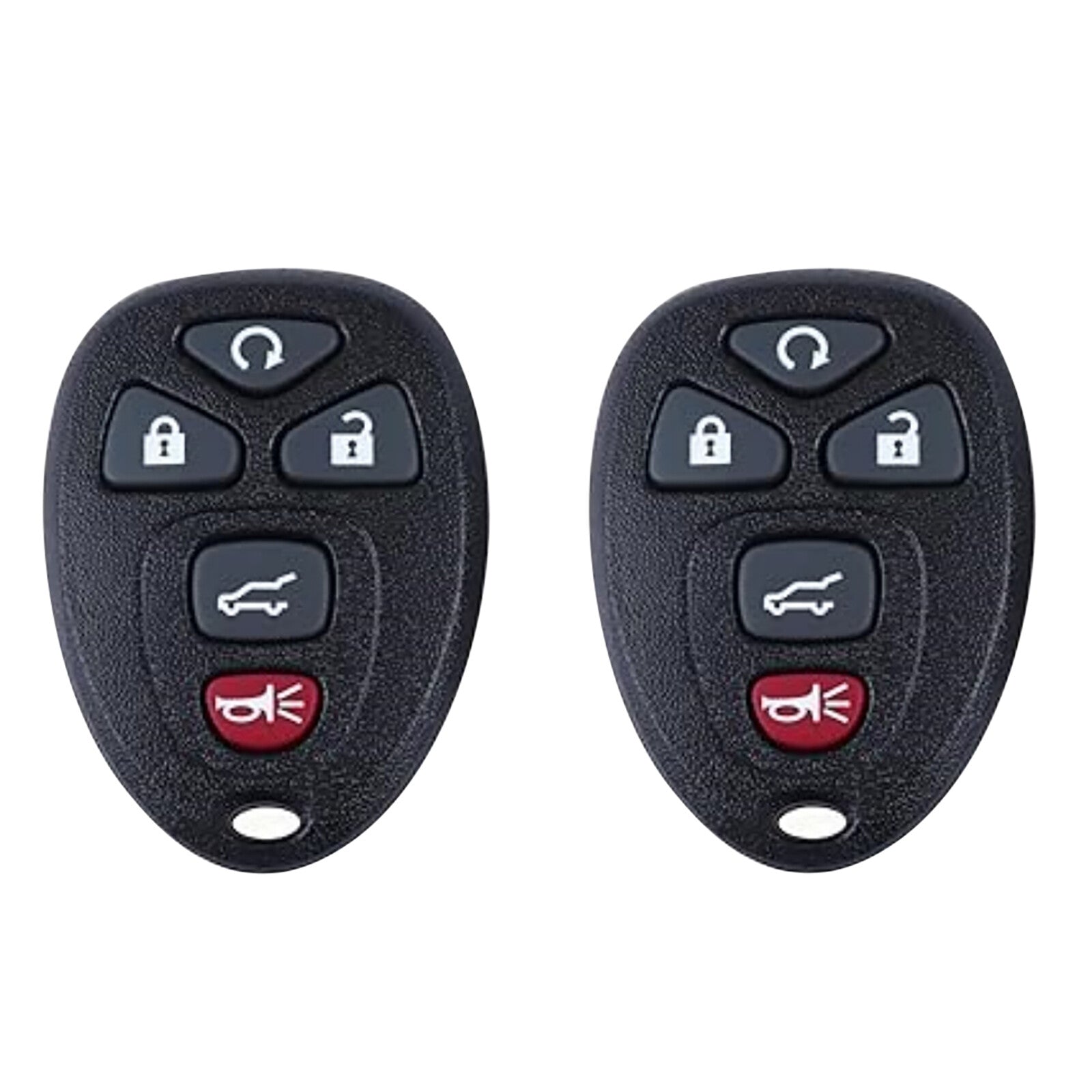 2 5-Button Keyless Entry Remote Car Key for Chevrolet for GMC for Cadillac Kit