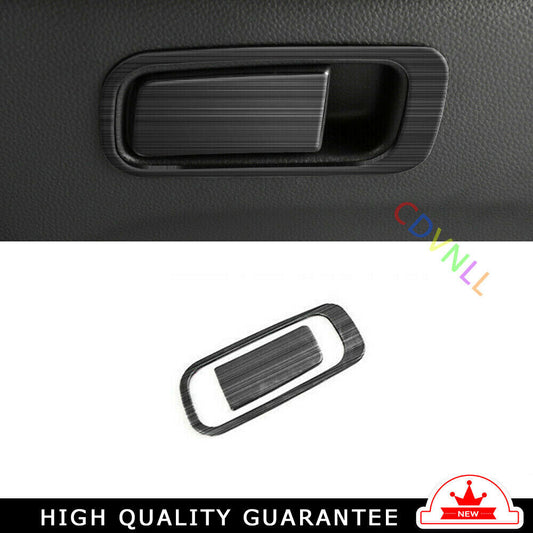 for Co -Pilot Storage Box Handle Sticker Trim for Honda Accord 18-2022 Black Titanium