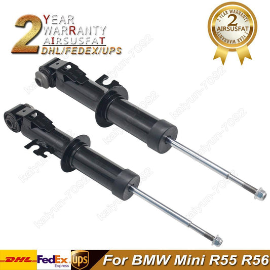 2X for BMW for Mini R55 R56 Rear Shock Absorbers Struts 33526778565 33526778566 New