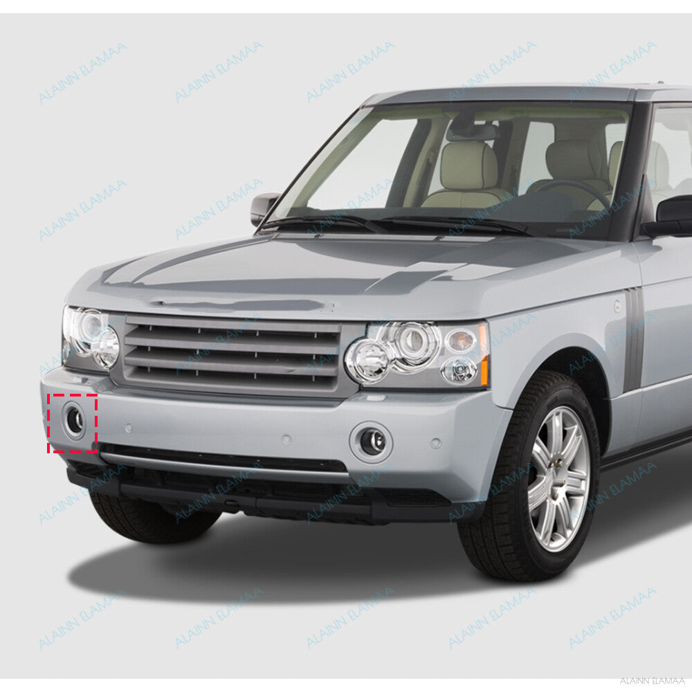 Front Fog Driving Light Cover Grille Trim r for Range Rover 2002-2009,RH,Primed Q