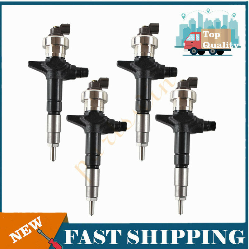 4-pack fuel injectors 095000-6980 8-98011604-5 for Isuzu D-MAX for Holden 3.0L 4J1- n