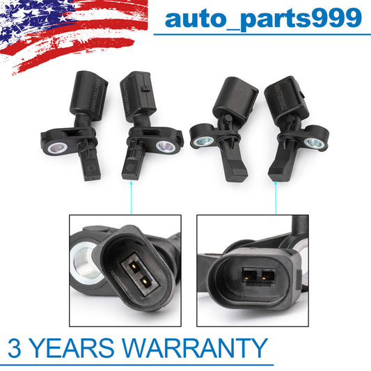 4-pack of ABS sensors suitable for 2017 for Audi A1 S 1.8L WHT003860 WHT003861 WHT003862- n