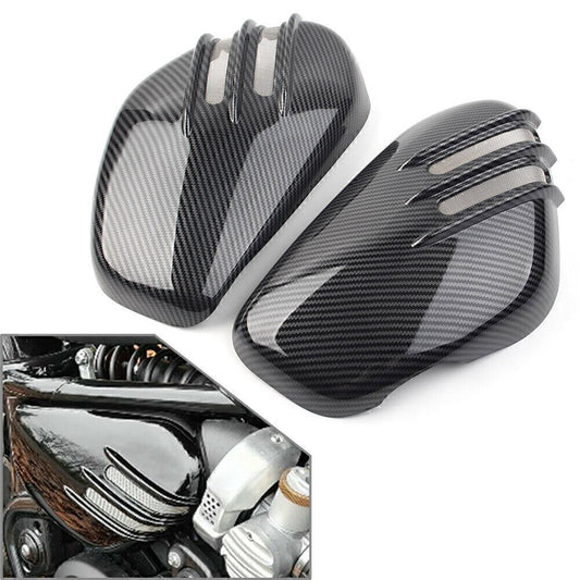 Carbon Fiber Motorcycle Battery Side Cover Fairing For Bobber & Speedmaster 1200