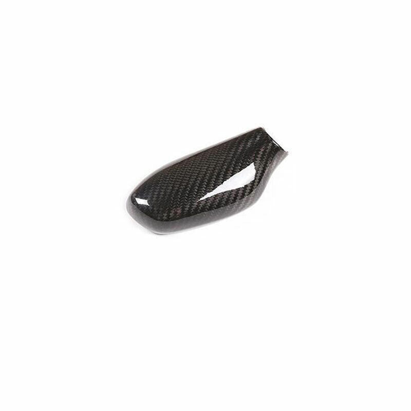 Real Carbon Fiber Center Console Gear Shift Knob Head For 5 17-23 B n