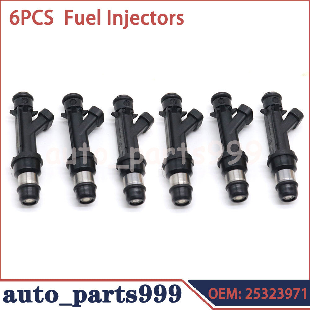 6-piece fuel injector kit suitable for 2000-2005 Impala/Venture 3.4L 25323971- n
