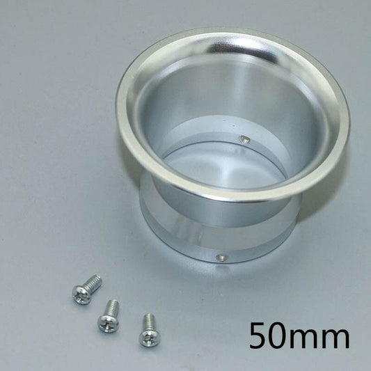 1x Silver 50mm Carburetor Air Filter Wind Horn Cup For OKO- PWK24-30 For Keihin