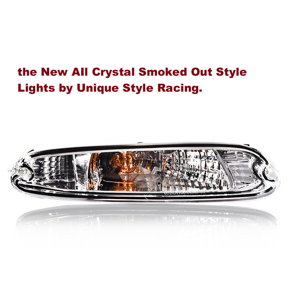 Transparent front bumper signal light suitable for 90 91 92 93 94 95 96 97 MX-5 Miata - v