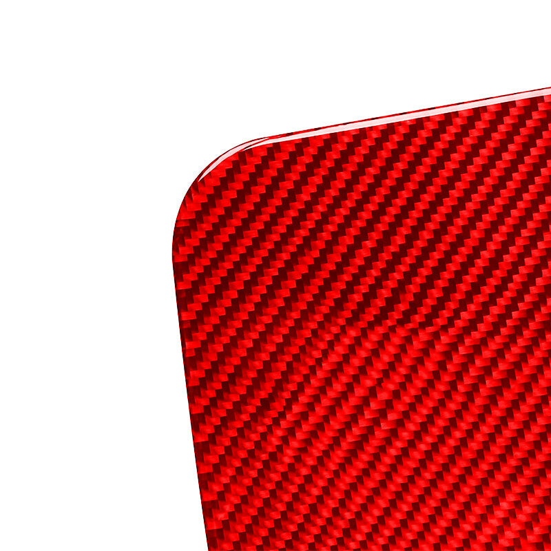 Carbon Fiber Interior Front Door Handle Trim Panel For Explorer 2011-2014 v