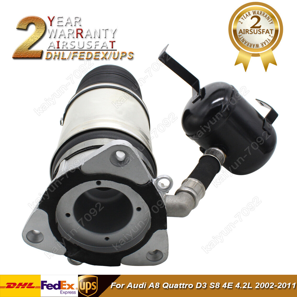 for Audi for A8 Quattro D3 S8 4E 4.2L 2002-2011 Rear Right Air Spring Bag 4E0616002