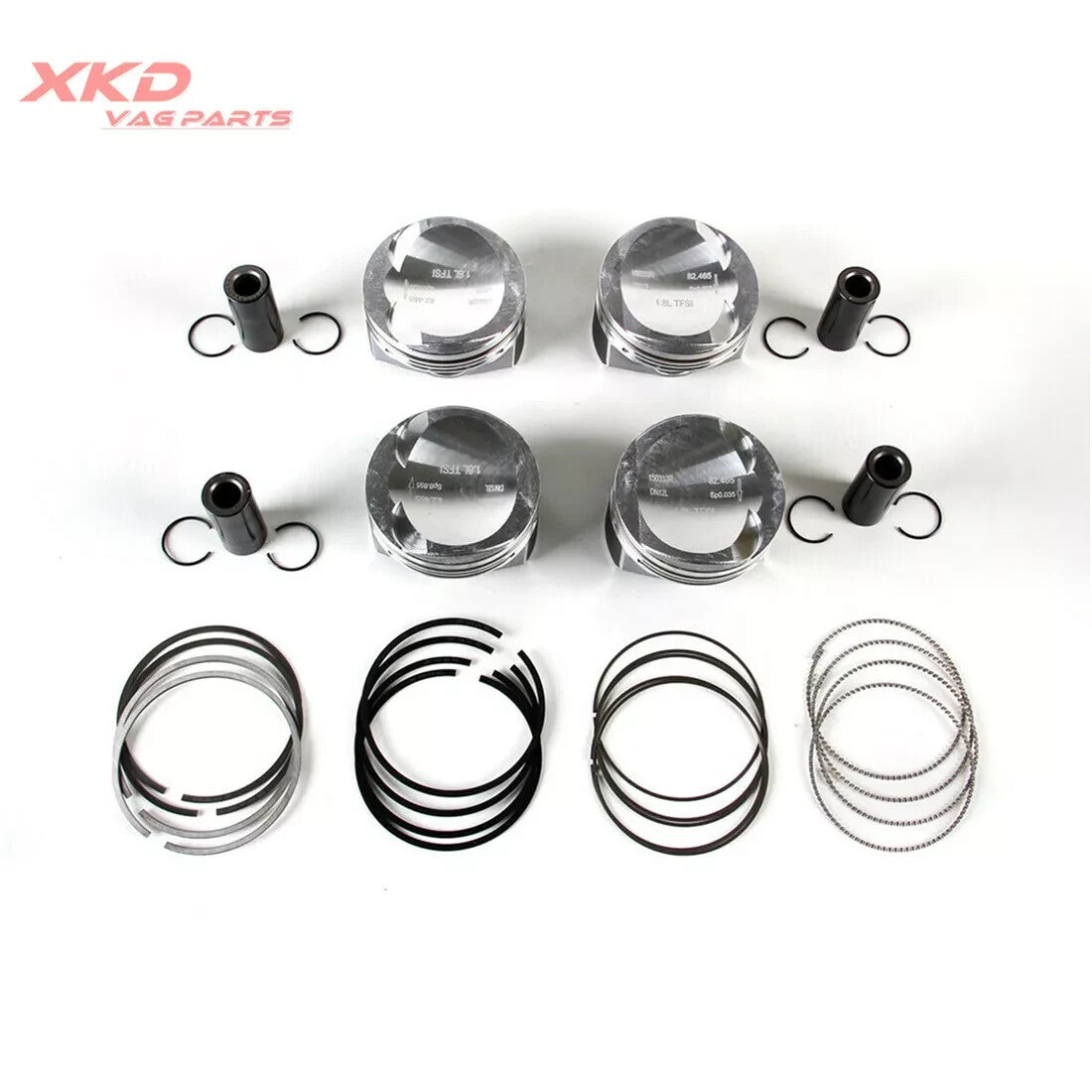 1.8T 23mm piston assembly with upgrade ring suitable for Volkswagen for Passat CC for Audi 06H107065DL