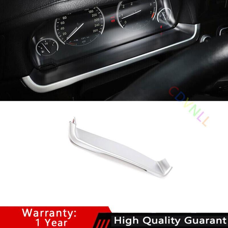 Fit for BMW 5 Series 2011-2017 Matte Silver Car Dashboard Panel Frame Cover Trim