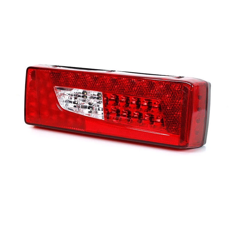 Pair 24V LED Tail Light Combination for Scania G400 G450 Heavy Truck with buzzer