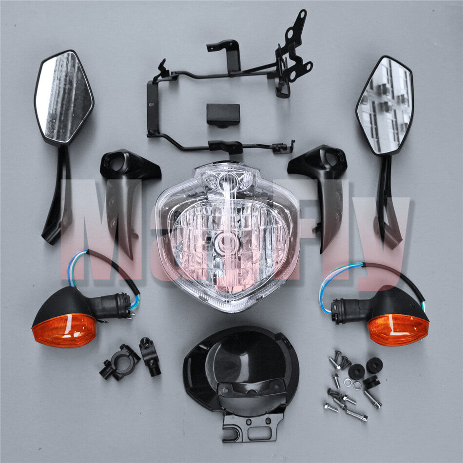 Headlight Set Mirror Bracket Speedometer Fit for YAMAHA FZ6S Facelift FZ6N 04-06