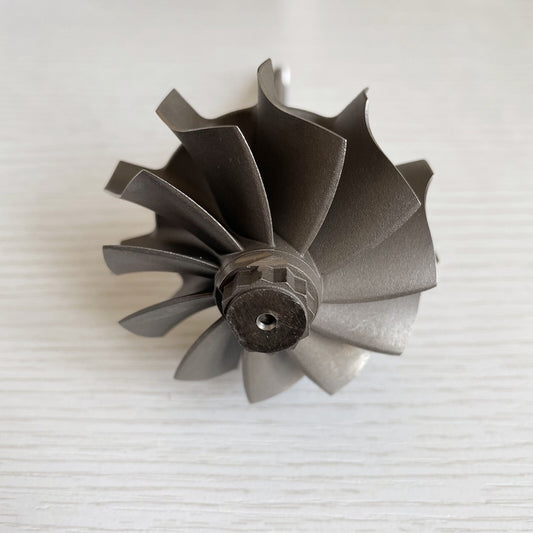 TE06H 58.5X67.2 mm 11-blade turbine wheel/turbine shaft and wheel for turbochargers