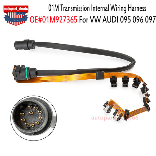 TRANSMISSION HARNESS Internal Harness Wire Solenoid Ribbon for VW 01M 01M927365 Q