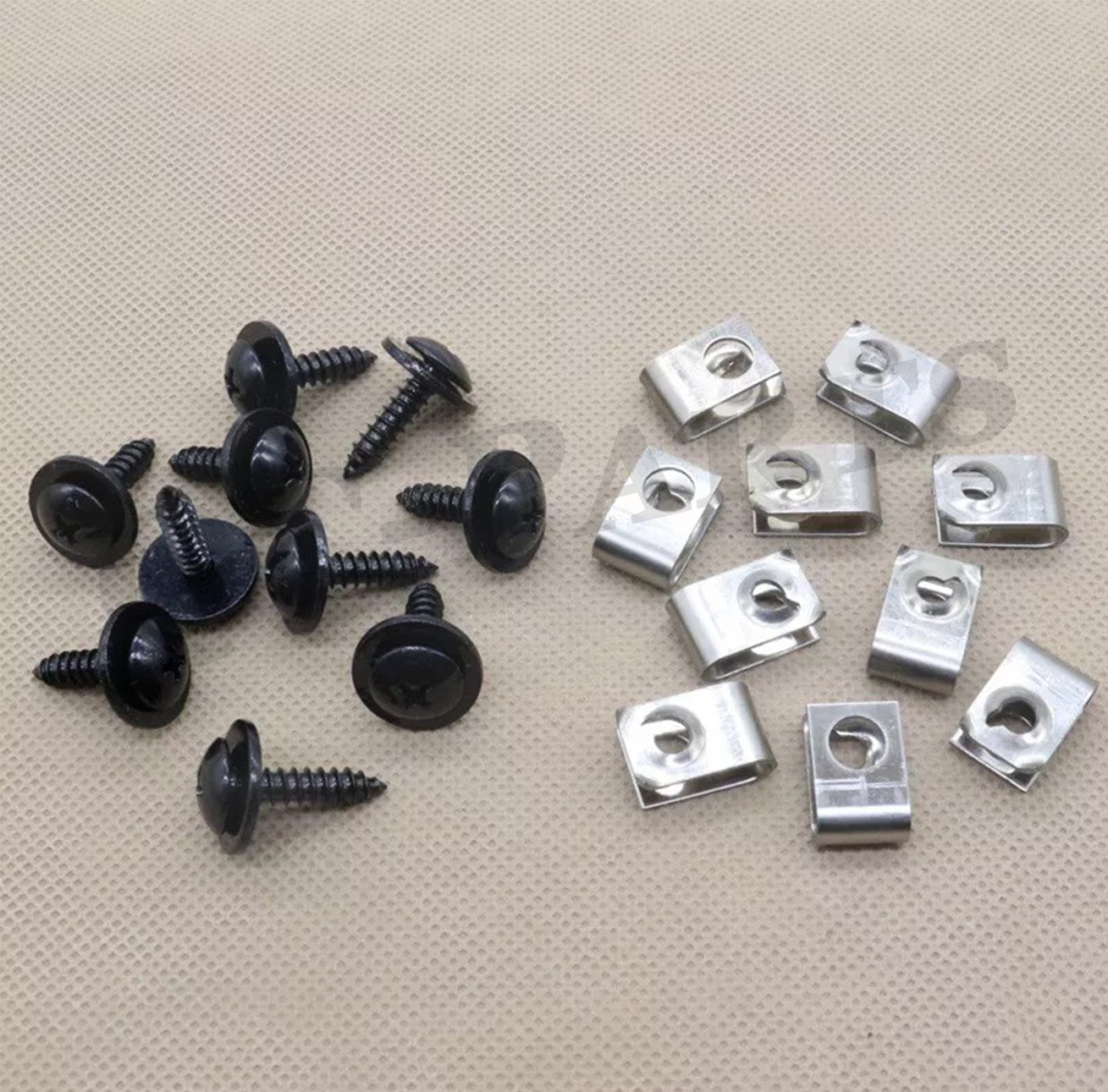 20 Splash Shield Screws and U-Nuts Set for Honda and for Acura 90308-SB2-013 90114-SE0-000