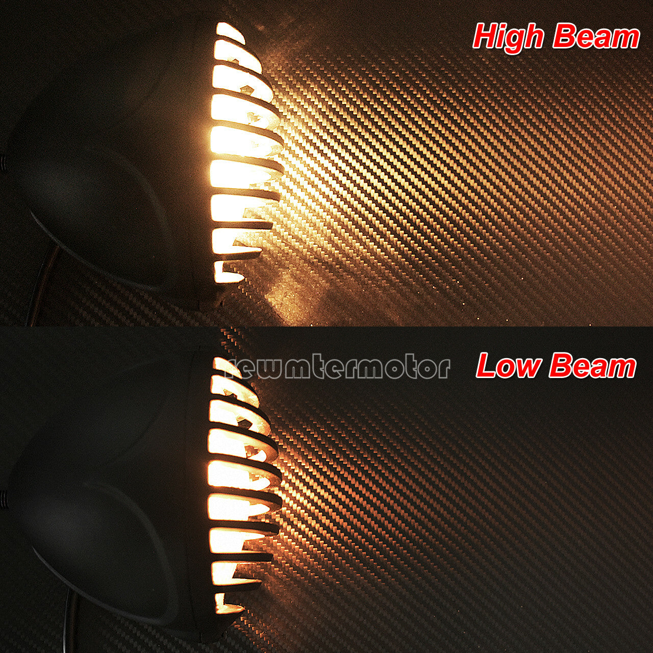 Front Motorcycle Headlight Grill Cover Fit for Harley Cafe Racer Chopper Bobber Q