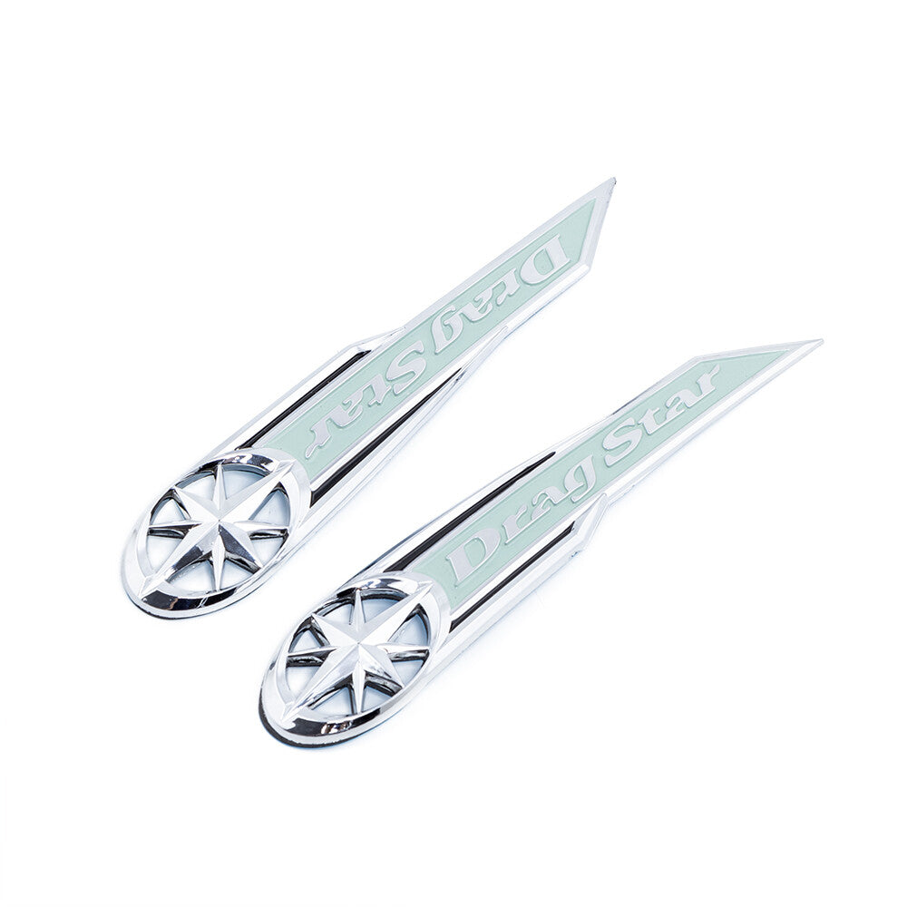Motorcycle Gas Tank Emblem Sticker Badge Decal for Yamaha Dragstar XV V Star XVS Q