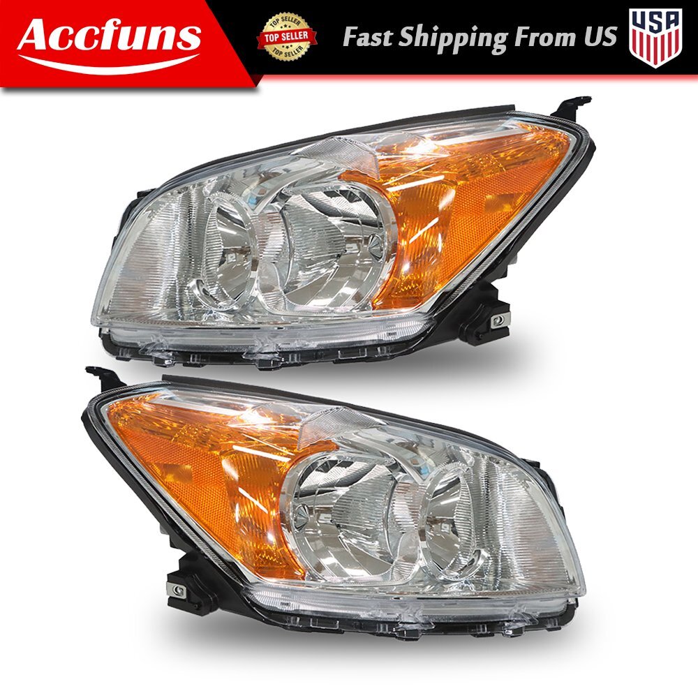 Headlight assembly kit suitable for 09-12 Rav4 Sport LH + right-hand grip 1 pair n