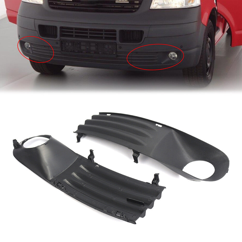 Front Bumper Fog Light Grille Cover Left Right for VW Transporter T5 2003-2010