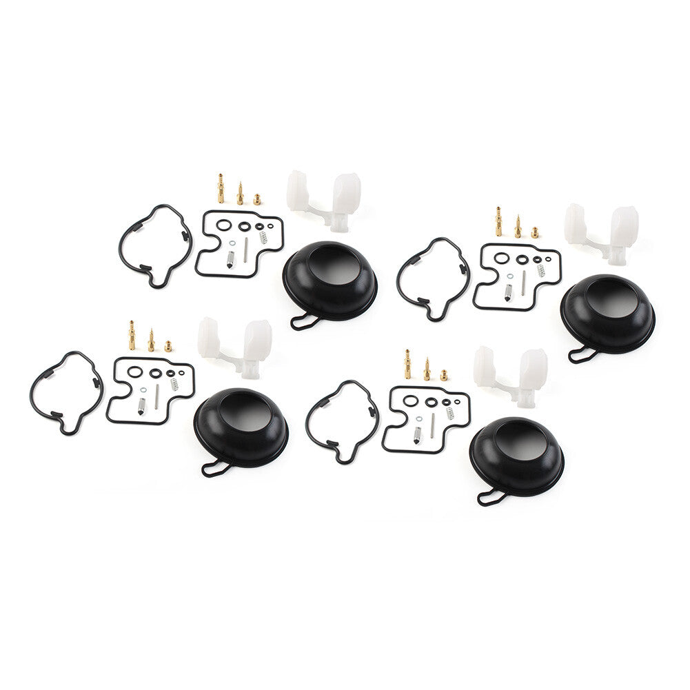 Carburetor Repair Kit Float Diaphragm 4Set Fit for Honda CBR900RR SC33 BJ 1996-1999 Q
