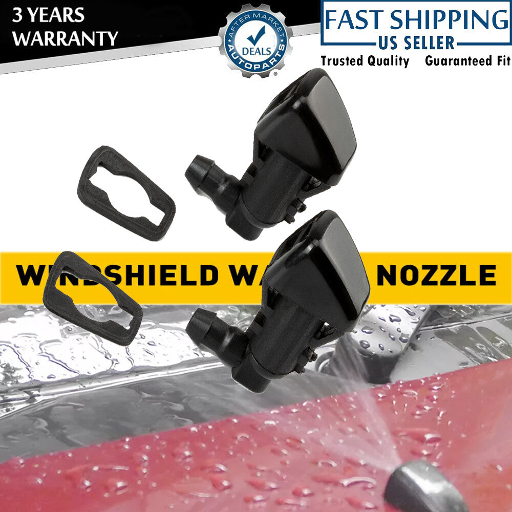 2x Sprayer Windshield Washer Nozzle  for ford  Focus for Lincoln MKX 25823360 25823361 Q