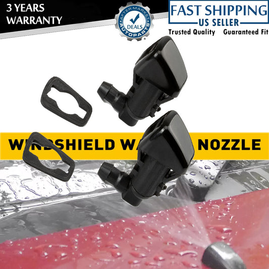 2x Sprayer Windshield Washer Nozzle  for ford  Focus for Lincoln MKX 25823360 25823361 Q