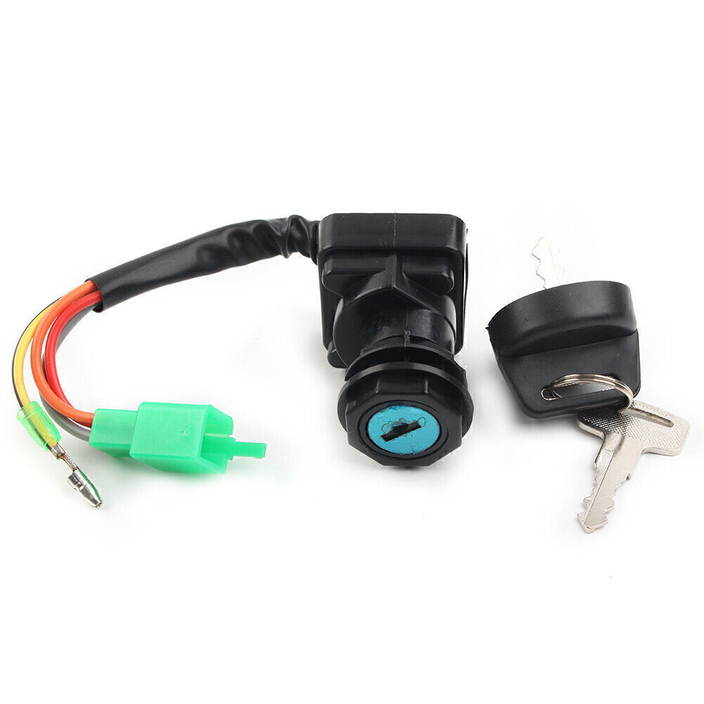 Ignition Key Switch for Suzuki LT-F300F LTF300F King Quad 4WD 1999 2000 2001 02 Q