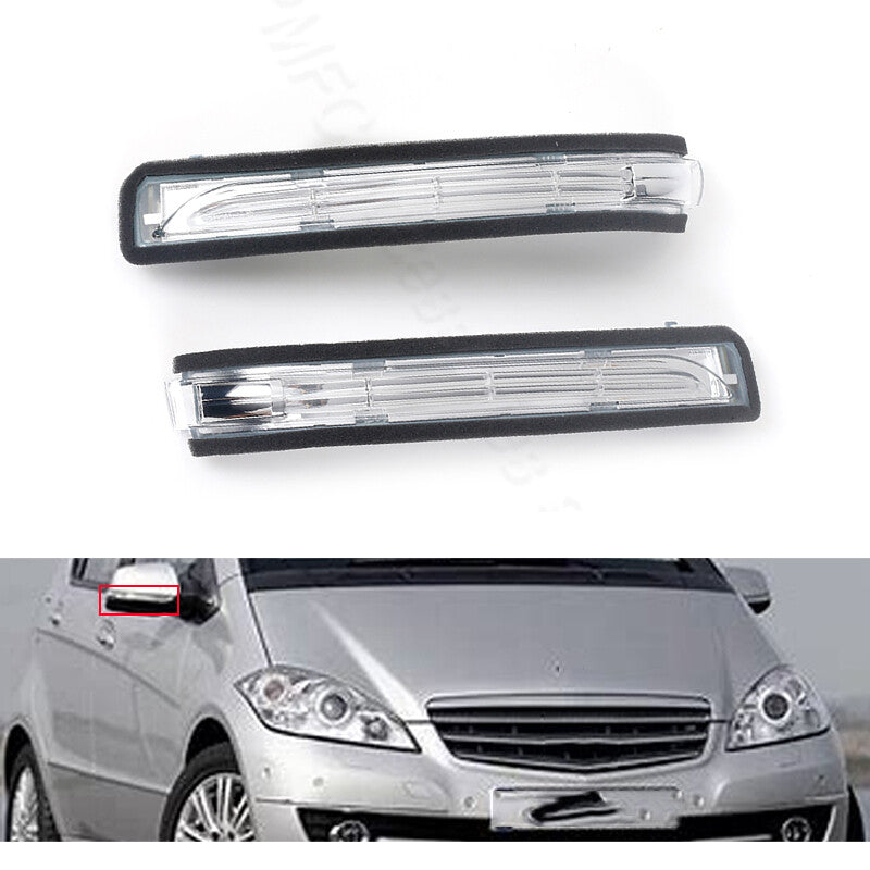 Pair Side Mirror Turn Signal Light for Mercedes-Benz W169 A160 A180 A200 W245