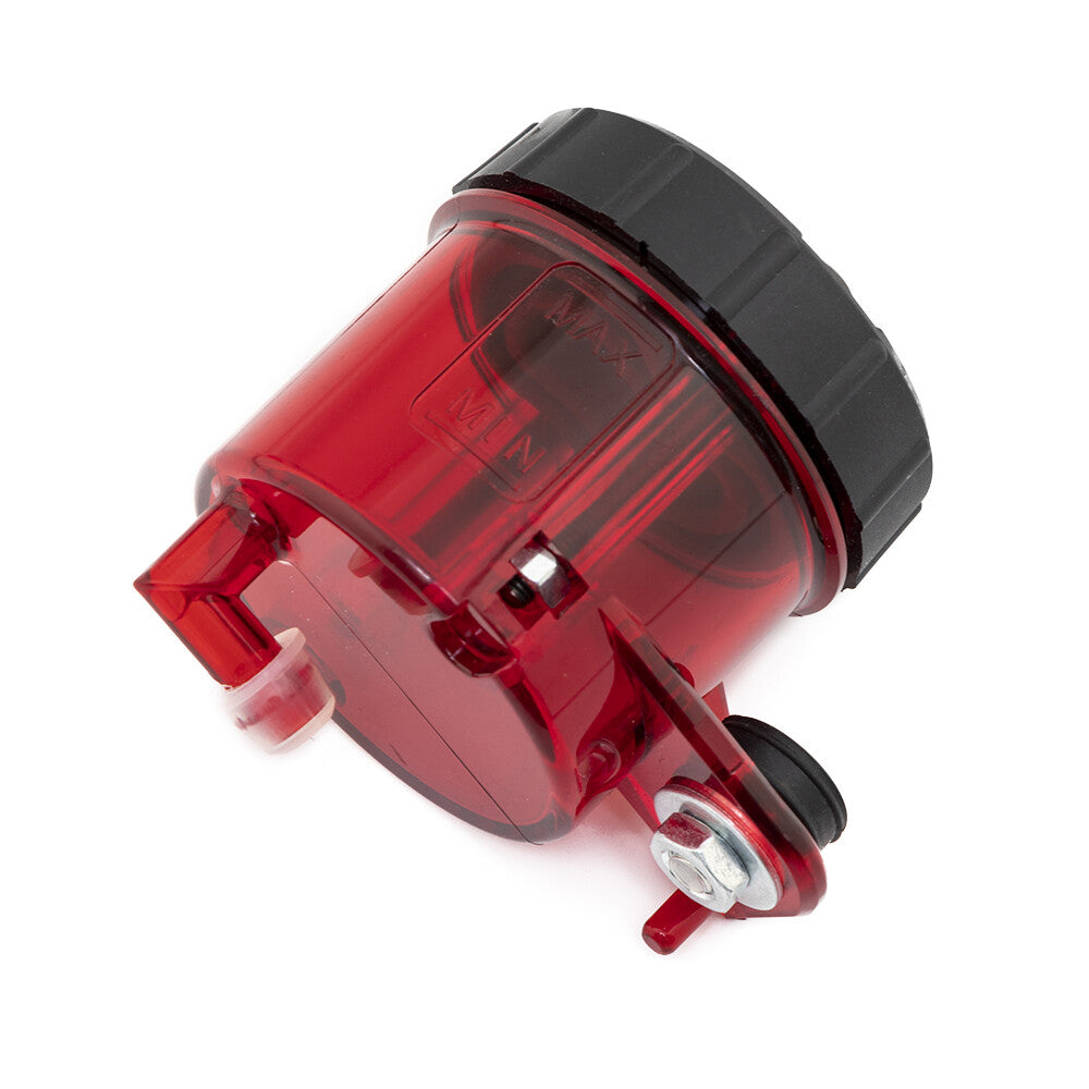 Motorcycle Red Front Brake Clutch Master Cylinder Fluid Reservoir Oil Tank Pump Q