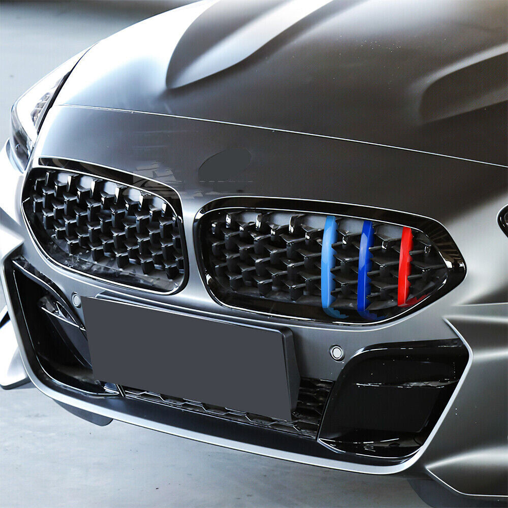 for BMW Z4 G29 2020-2022 3-Color Front Center Mesh Grille Grill Strip Cover Trim