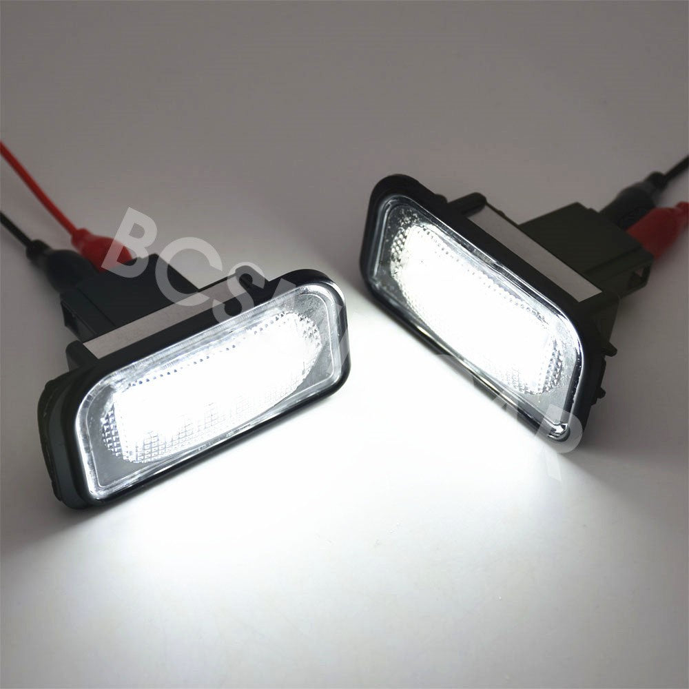 Fit for Chrysler Crossfires 2004-2008 License Plate Light Bulbs Rear Tag Lamps Q