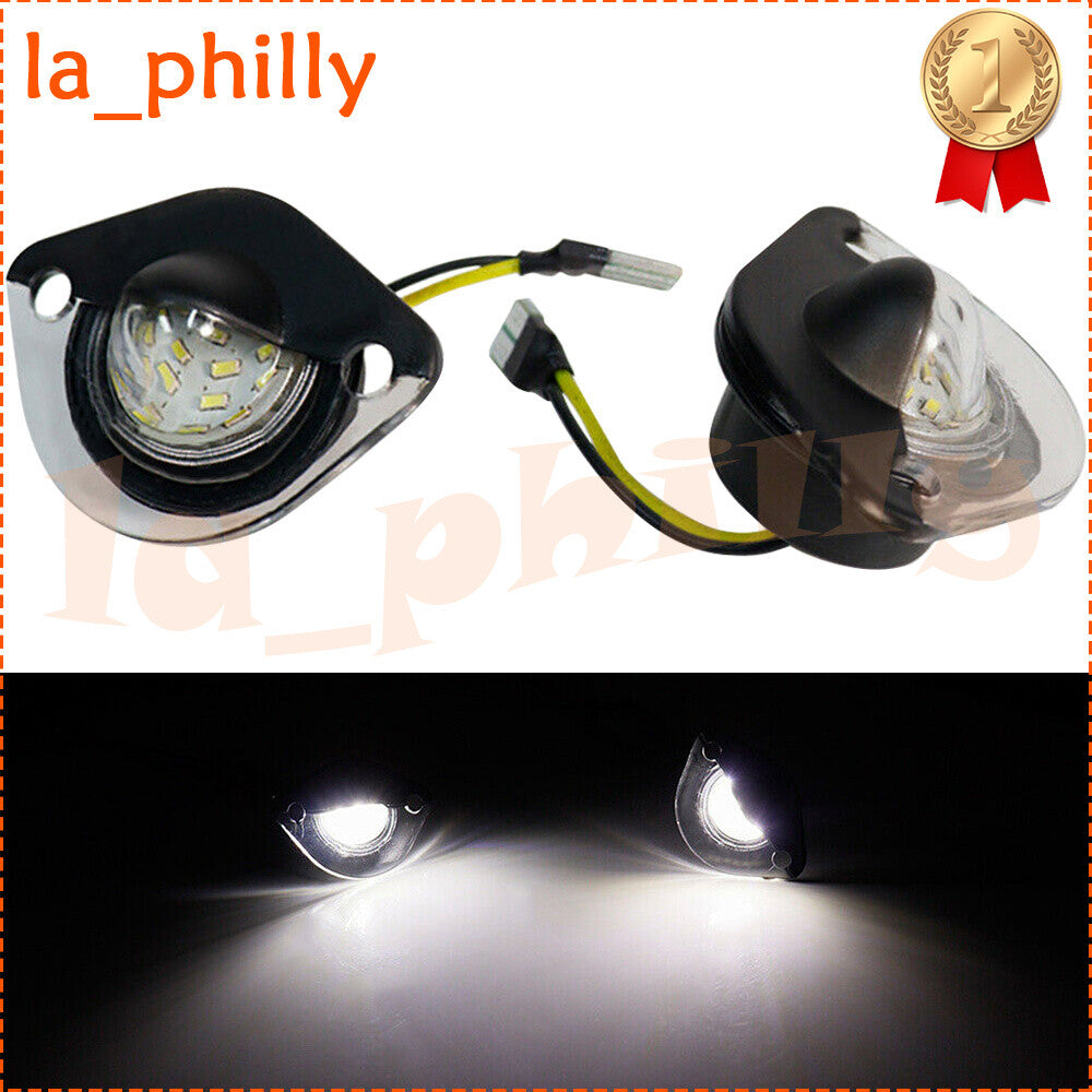 2Pcs LED License Plate Lights Fit For 1994 1997-2004 for Ford for Mustang Q