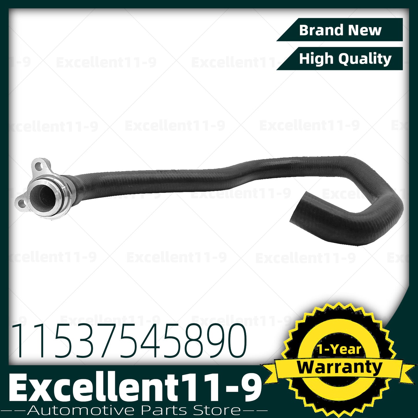 Radiator coolant hose 11537545890, suitable for 325xi, 330xi, 328xi, E91, E90, 2008-2013. n