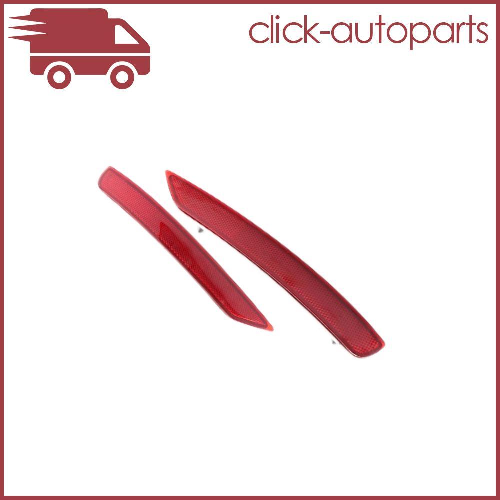 Set of 2 Rear Bumper Reflector Left Right Side for 2009-2017 for Subaru for Forester