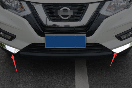 Chrome Steel Front Grille Grill Ring Cover Trim Fit For Rogue 2018-2020 n