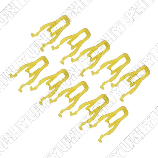 10× Console Dash Panel Switch Bezel Retainer Fastener Clip 9046710203 for Toyota Q